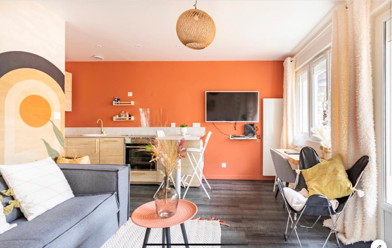 Le 102, Maison Avec Terrasse Et Parking Gare De Rouen Exterior photo