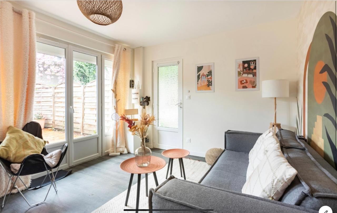 Le 102, Maison Avec Terrasse Et Parking Gare De Rouen Exterior photo